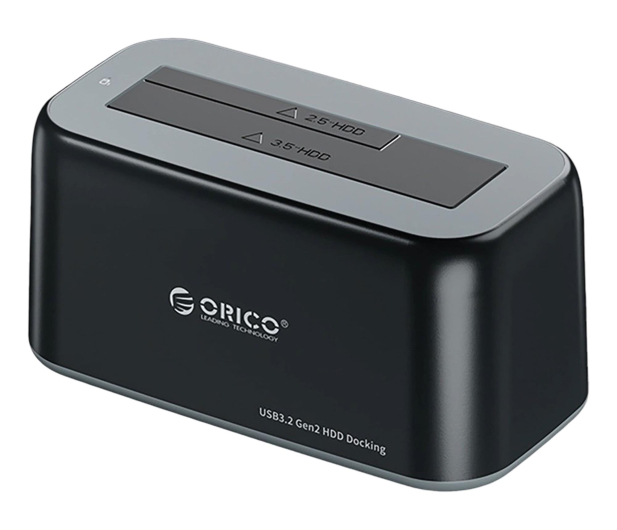Orico Stacja dokująca dysk 2,5"/3,5" SATA HDD/SSD - czarna - 1343395 - zdjęcie